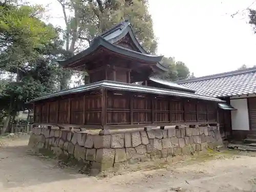 祝田神社の本殿