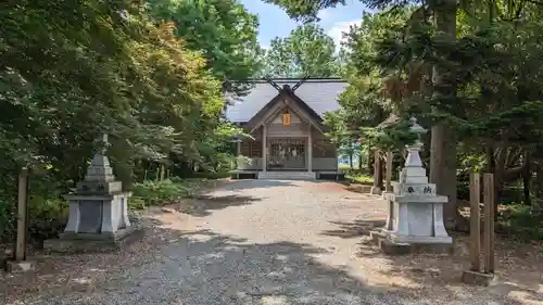 中士別神社の本殿