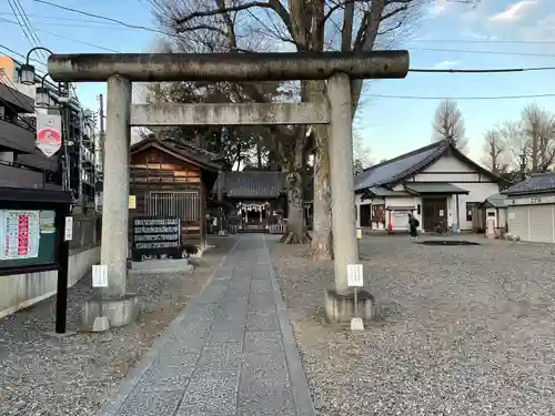 浅間神社の鳥居