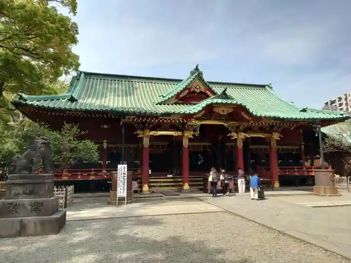 根津神社の本殿・本堂