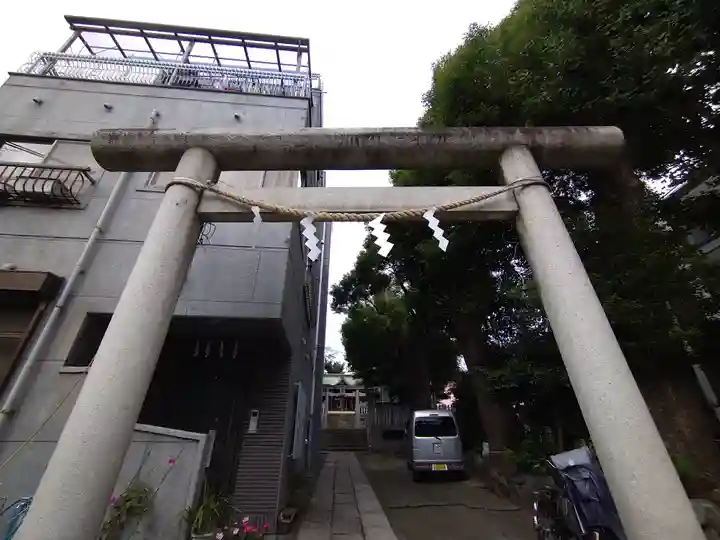 多田神社の鳥居
