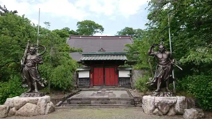 真光寺の山門・神門