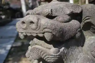 太平山三吉神社総本宮の狛犬