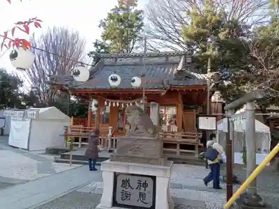 川越熊野神社の本殿・本堂
