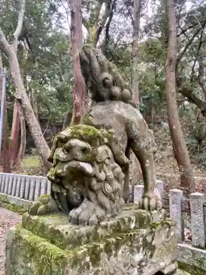 竹野神社の狛犬