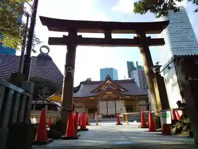 西久保八幡神社の鳥居