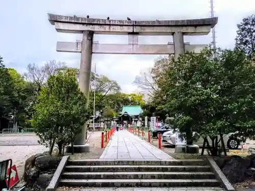 城山八幡宮の鳥居