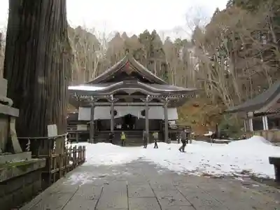 戸隠神社中社の本殿・本堂