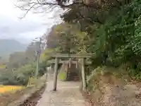 安岡神社の鳥居