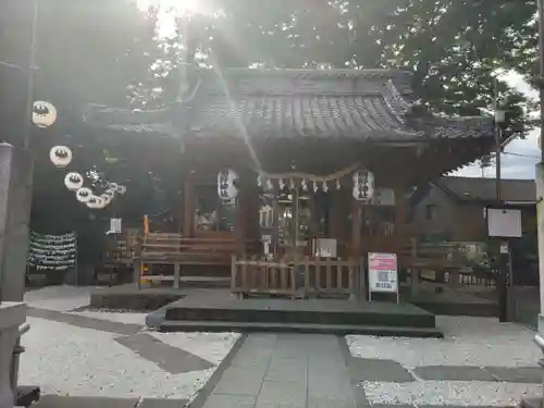 川越熊野神社の本殿・本堂