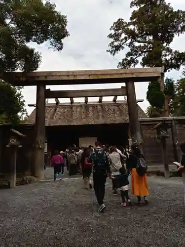 伊勢神宮外宮（豊受大神宮）の鳥居