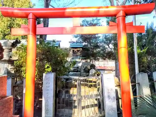 羊神社の鳥居