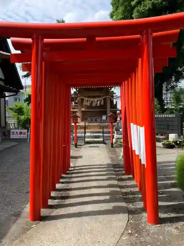 相模原氷川神社の鳥居