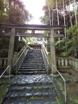 阿蘇神社の鳥居