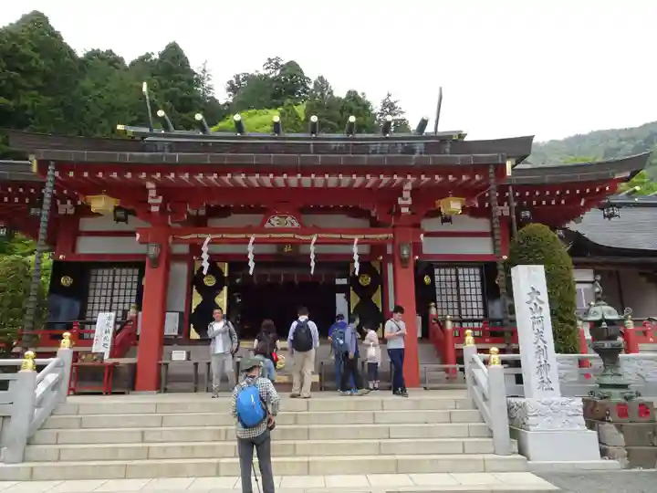 大山阿夫利神社の本殿・本堂