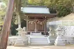 前開上大歳神社の本殿