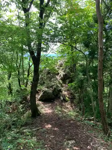 儛草神社の自然