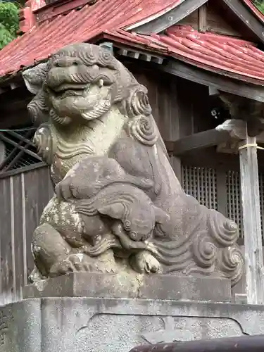 大船熊野神社の狛犬