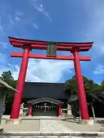 越中護国八幡宮の鳥居