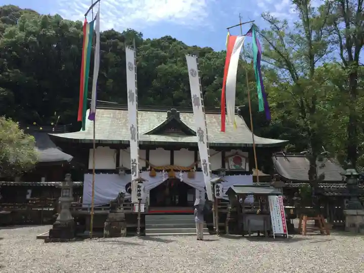 闘鶏神社の本殿・本堂