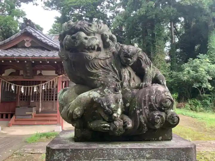 熊野神社の狛犬