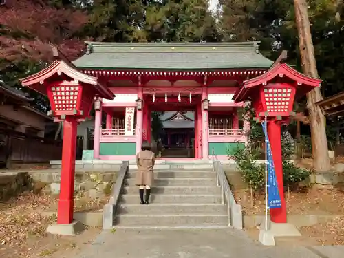 菅田天神社の山門