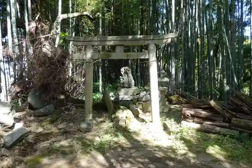 高田山口神社の鳥居