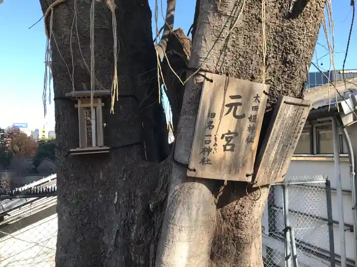 太田姫稲荷神社跡(一口神社)(東京都)