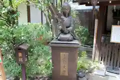 文子天満宮の像