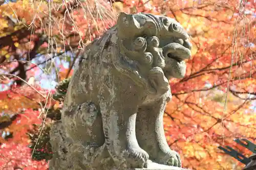 三春大神宮の狛犬