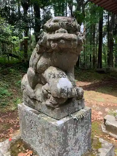 喜多神社の狛犬