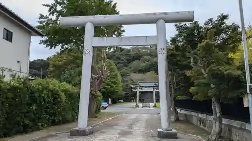 館山神社の鳥居