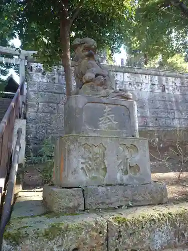 西向天神社の狛犬