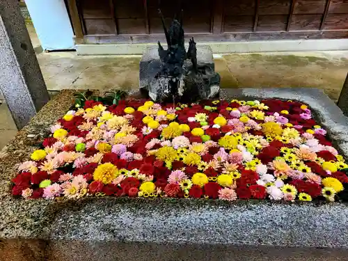 二本松神社の手水