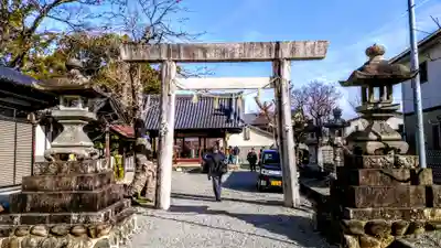 神明生田神社の鳥居