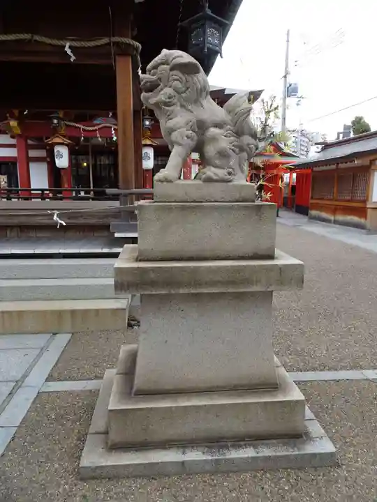 柳原蛭子神社(柳原えびす神社)の狛犬
