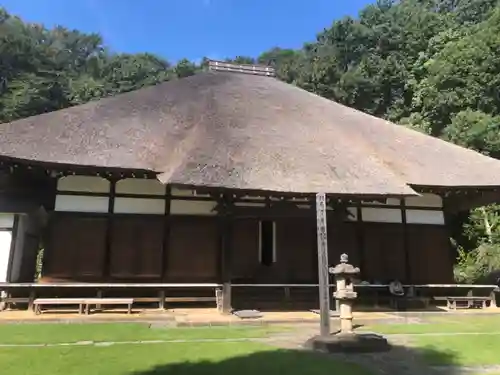 横浜　西方寺の本殿・本堂