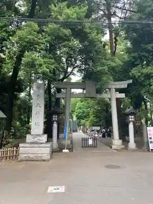 布多天神社の鳥居