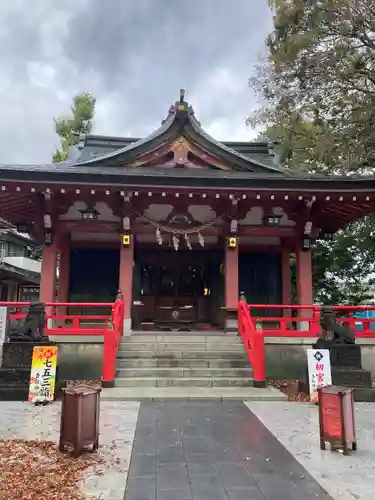 越谷香取神社の本殿・本堂