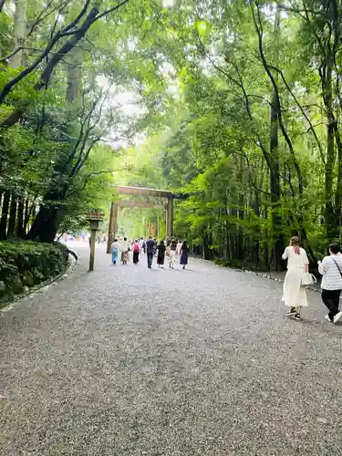 伊勢神宮内宮（皇大神宮）の鳥居