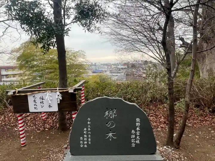 熊野神社の{uncategorized: "未分類", other: "その他", undefined: "問題あり", building: "その他建物", grave: "お墓", sacred_gate: "鳥居", guardian: "狛犬", statue: "像", buddha: "仏像", history: "歴史", nature: "自然", garden: "庭園", animal: "動物", pagoda: "塔", temizu: "手水舎", mountain_gate: "山門・神門", sanctuary: "本殿・本堂", subordinate: "末社・摂社", art: "芸術", scenery: "景色", jizo: "地蔵", ema: "絵馬", goshuin: "御朱印", omikuji: "おみくじ", items: "授与品その他", amulet: "お守り", goshuincho: "御朱印帳", eats: "食事", festival: "お祭り", votive_dance: "神楽", shichigosan: "七五三参", wedding: "結婚式", experience: "体験その他", initially: "初詣", around: "周辺", anti_infection: "感染症対策"}