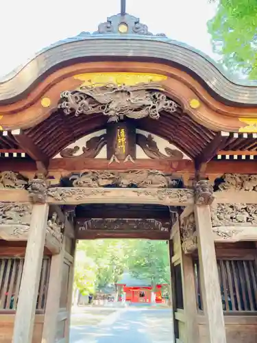 小野神社の山門・神門