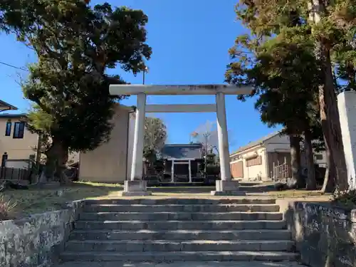 神明神社の鳥居