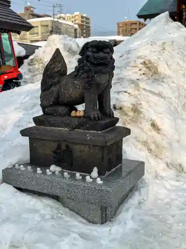 札幌諏訪神社の狛犬