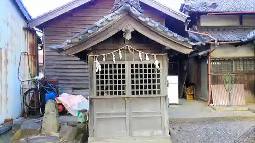 諏訪神社（八帖諏訪神社）の末社・摂社
