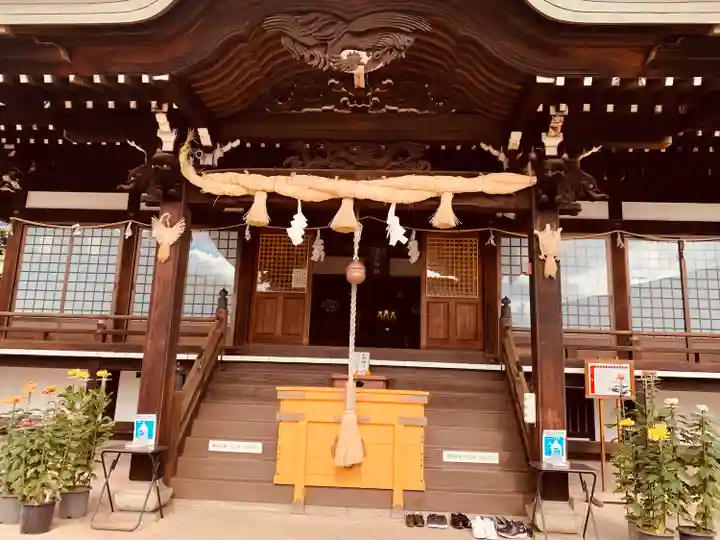 道通神社の本殿・本堂