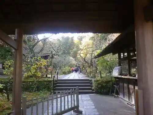 東慶寺の山門