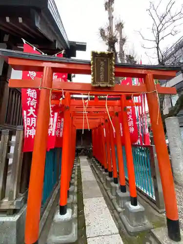 諏訪神社の鳥居