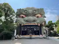 難波八阪神社の狛犬