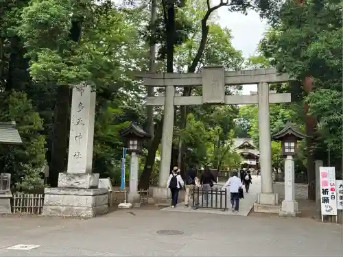 布多天神社の鳥居